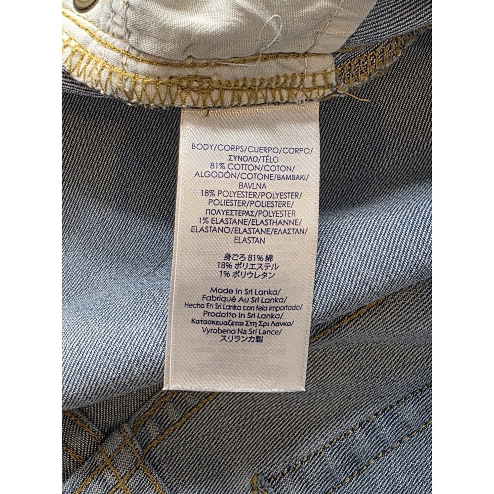 Chaps Ralph Lauren Denim Women's Madden Straight Blue Jeans Pants. Size 2 - Picture 9 of 9